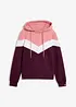 Sweat-shirt à capuche en coton mélangé, bonprix