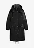 Parka longue à empiècement contrastant, bonprix