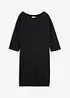 Robe sweat manches 3/4, intérieur gratté doux, bonprix