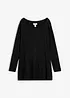 Langarmshirt aus Baumwoll-Viskose-Mix, bonprix