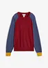 Pull en maille fine à manches raglan, bonprix
