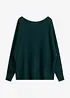 Pull oversize à manches chauve-souris, bonprix