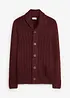 Strickjacke mit Rippenmuster, bonprix