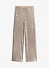 Paillettenhose mit Bequembund, bonprix