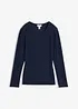 T-shirt thermique côtelé, bonprix