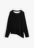 Pull asymétrique en viscose majoritaire, bonprix