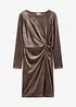 Jerseykleid aus softem Samt, bonprix