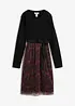 Robe midi à manches longues, bonprix