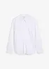 Chemise manches longues en lin mélangé rafraîchissant, coupe moderne, bonprix