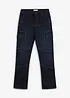Jean cargo thermique Regular Fit à taille extensible réglable, Straight, bonprix