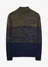 Pull col roulé en coton mélangé doux, bonprix
