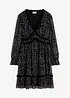 Robe courte en mesh fin, bonprix