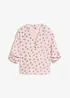 Blouse oversize en gaze 100% coton, bonprix