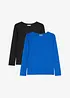 Warmes Thermo-Langarmshirt (2er Pack), bonprix