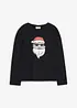 T-shirt manches longues de Noël en coton, bonprix