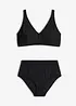 Bikini à décolleté en V (ens. 2 pces), bonprix