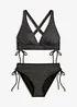 Bikini en matière brillante (ens. 2 pces), bonprix