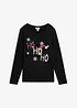 Langarmshirt mit Weihnachtsmotiv, bonprix