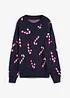 Feinstrickpullover mit Rundhals, oversized, bonprix