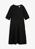 Robe T-shirt en coton épais, bonprix