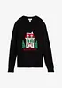Pullover mit Weihnachtsmotiv, bonprix
