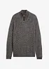 Troyer-Pullover mit Wollanteil, bonprix