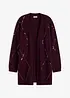 Longstrickjacke mit Pailletten, bonprix