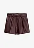 Short en tissu revêtu, bonprix