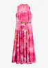 Chiffonkleid mit Kragen und Taillen-Einsatz, bonprix