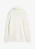 Pull col roulé en coton, bonprix