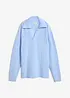 Grobstrick-Pullover im Polo-Stil, bonprix