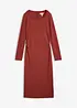 Robe midi douce, bonprix