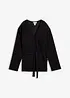 Wickelshirt aus feinem Viskose-Mix, bonprix
