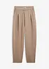 Pantalon Barrel en matière néoprène douce, bonprix