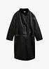 Manteau enduit à col montant, bonprix