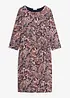 Robe en jersey à imprimé paisley, bonprix