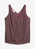 Top mit Pailletten, bonprix