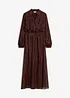 Maxikleid mit Glitzer, bonprix