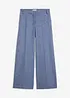Pantalon à motif chevrons, laine majoritaire, bonprix