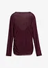 T-shirt manches longues en mesh délicat, bonprix