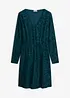 Robe en jersey velours, bonprix