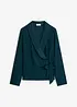 Wickelbluse mit seitlicher Schleife, bonprix