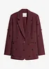 Blazer oversize à détail bijou, bonprix