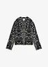 Gilet en maille à motif jacquard, bonprix