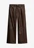Lederimitat-Hose im Marlene-Stil, bonprix