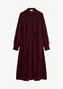 Chiffonkleid mit aufwendigem Spitzenbesatz, bonprix