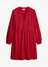 Langarm Kleid mit Stickerei, bonprix