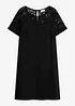 Minikleid mit Spitzen-Einsatz, bonprix