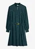 Chiffonkleid mit elegantem Gürtel, bonprix