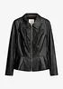 Lederimitat-Jacke mit Reißverschluss, bonprix